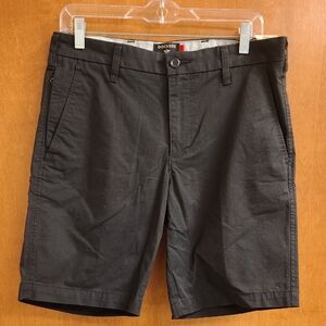 Dockers Ultimate Shorts Black Flat Front